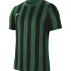 Nike Kinder Kurzarm Trikot Striped Division IV grün-schwarz