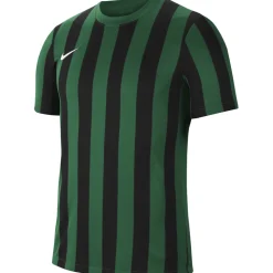 Nike Kinder Kurzarm Trikot Striped Division IV grün-schwarz