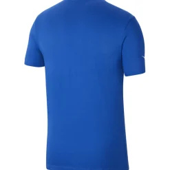 Nike Kinder Kurzarm T-Shirt Park 20 blau-weiß