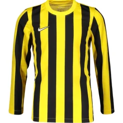 Nike Kinder Langarm Trikot Striped Division IV gelb-schwarz