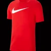 Nike Park 20 Swoosh T-Shirt Kinder red F657
