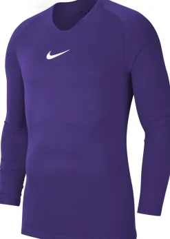 Nike Park First Layer Langarm Shirt court purple-weiß