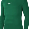 Nike Park First Layer Langarm Shirt pine green-weiß