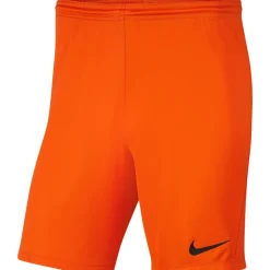 Nike Park III Herren Shorts safety orange-schwarz