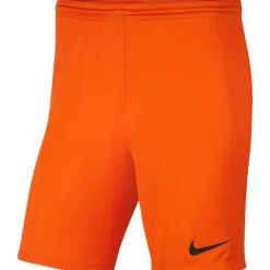 Nike Park III Kinder Shorts safety orange-schwarz