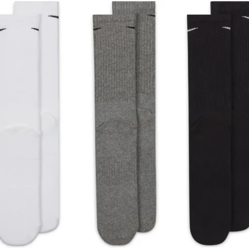 Nike Socken Everyday Cushioned 3er Pack schwarz-weiß-grau