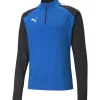 Puma 1/4 Zip Top teamLIGA blau-schwarz