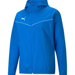 Puma Allwetter Trainingsjacke teamRISE blau-weiß