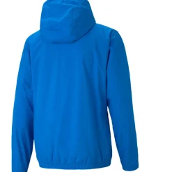 Puma Allwetter Trainingsjacke teamRISE blau-weiß