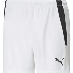Puma Damen Shorts teamLIGA weiß-schwarz