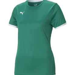 Puma Damen Trikot teamLIGA grün-weiß