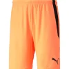 Puma Herren Shorts teamLIGA orange-schwarz