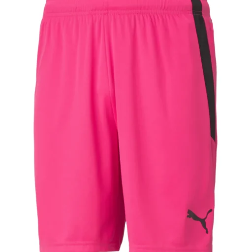 Puma Herren Shorts teamLIGA pink-schwarz