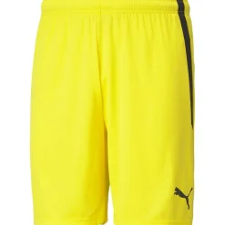 Puma Herren Shorts teamLIGA gelb-schwarz