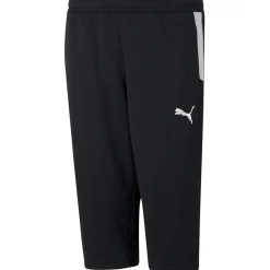 Puma Kinder 3/4 Trainingshose teamLIGA schwarz-weiß