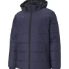 Puma Kinder Padded Winterjacke teamLIGA blau