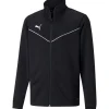 Puma Kinder Polyester Trainingsjacke teamRISE schwarz-weiß