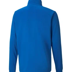 Puma Kinder Polyester Trainingsjacke teamRISE blau-weiß
