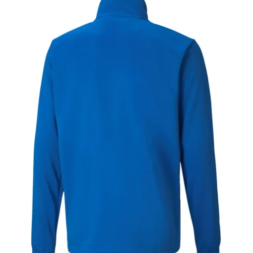 Puma Kinder Polyester Trainingsjacke teamRISE blau-weiß