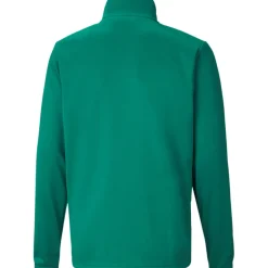 Puma Kinder Polyester Trainingsjacke teamRISE grün-weiß