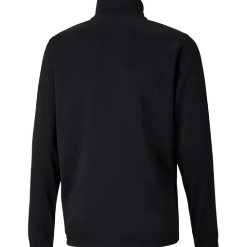 Puma Kinder Polyester Trainingsjacke teamRISE schwarz-weiß