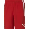 Puma Kinder Shorts teamLIGA rot-weiß