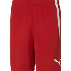 Puma Kinder Shorts teamLIGA rot-weiß