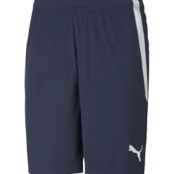 Puma Kinder Shorts teamLIGA blau-weiß