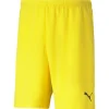 Puma Kinder Shorts teamRISE gelb-schwarz