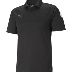 Puma Kinder Sideline Polo teamLIGA schwarz-weiß