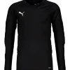 Puma Kinder Torwart Padded Shirt schwarz
