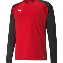 Puma Kinder Training Sweatshirt teamLIGA rot-schwarz