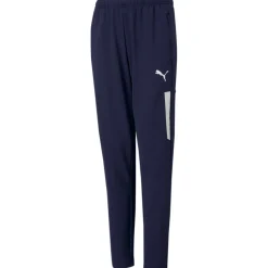 Puma Kinder Trainingshose teamLIGA Pro blau-weiß