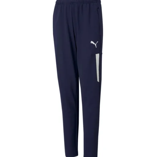 Puma Kinder Trainingshose teamLIGA Pro blau-weiß
