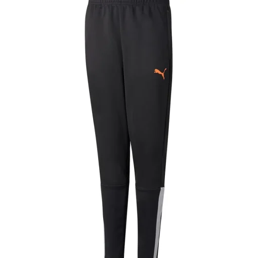 Puma Kinder Trainingshose teamLIGA schwarz-orange