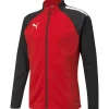 Puma Kinder Trainingsjacke teamLIGA rot-schwarz