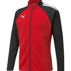 Puma Kinder Trainingsjacke teamLIGA rot-schwarz
