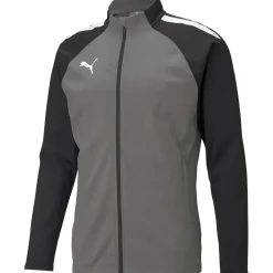 Puma Kinder Trainingsjacke teamLIGA grau-schwarz
