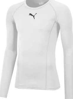Puma Liga Baselayer Kinder Langarm Shirt puma white