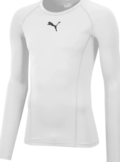 Puma Liga Baselayer Kinder Langarm Shirt puma white