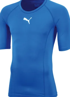 Puma Liga Baselayer Kurzarm Shirt electric blue lemonade