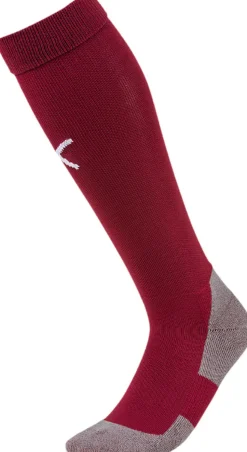 Puma Liga Core Stutzenstrumpf cordovan-puma white