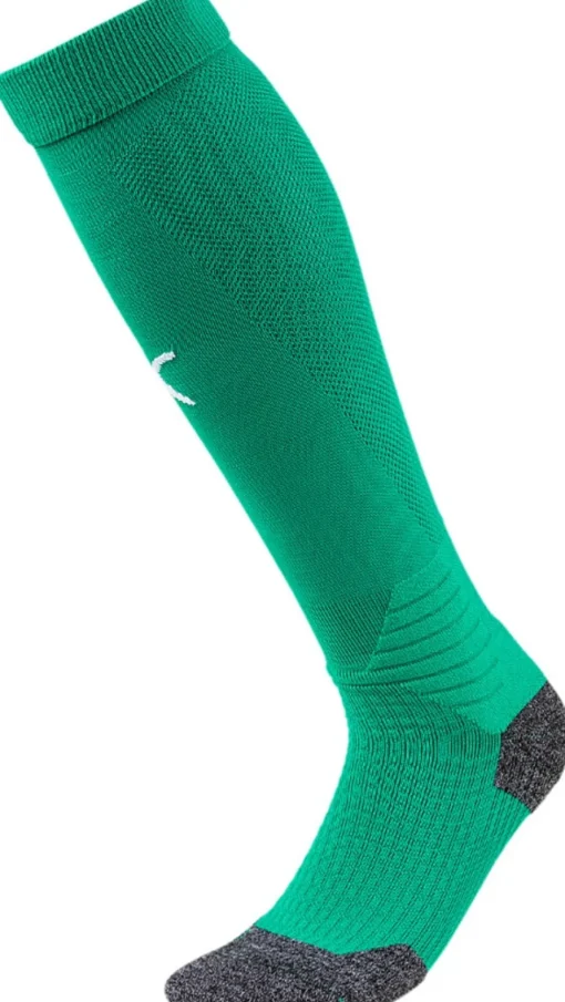 Puma Liga Stutzenstrumpf pepper green-puma white