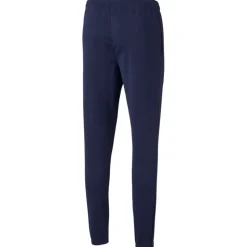 Puma Polyester Trainingshose teamRISE blau-weiß