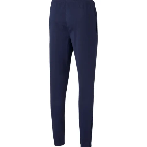 Puma Polyester Trainingshose teamRISE blau-weiß