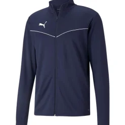 Puma Polyester Trainingsjacke teamRISE blau-weiß