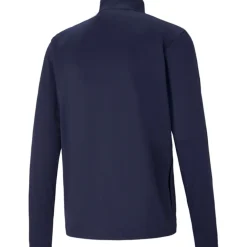 Puma Polyester Trainingsjacke teamRISE blau-weiß