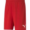 Puma Shorts teamRISE rot-weiß
