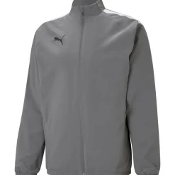 Puma Sideline Präsentationsjacke teamLIGA grau-weiß