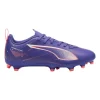 PUMA ULTRA 5 Play FG/AG Formula Jr Kinder Lila Weiss
